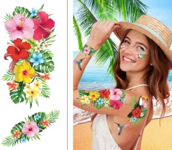 Hibiscus blomster tatoveringer