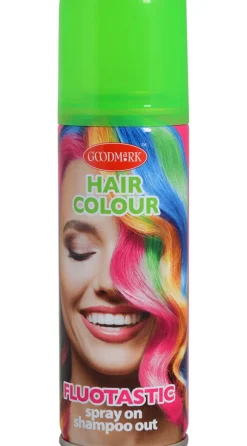 Hårfarve spray fluo grøn