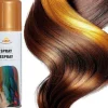 Hårfarve spray guld