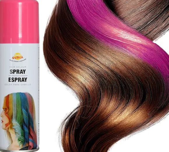 Hårfarve spray pink
