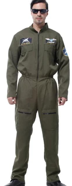 Jagerpilot kostume, str. S