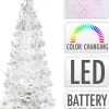 Juletræ akryl LED 12 cm