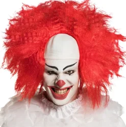 Killer Clown paryk rød