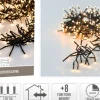 Klyngelyskæde 192 LED hvid 1,4m