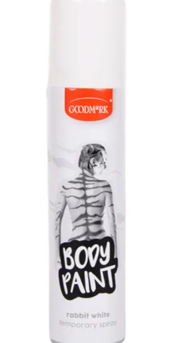 Krop farve spray 75 ml hvid