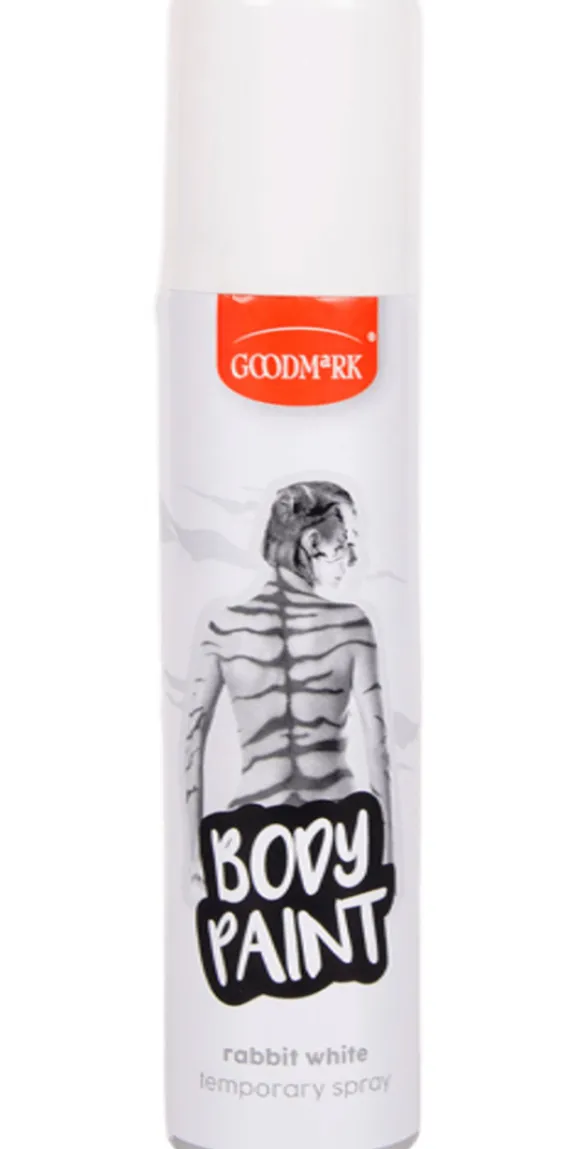 Krop farve spray 75 ml hvid