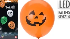 LED balloner Halloween 3-pk