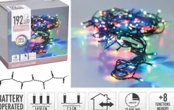 Lyskæde multifarvet 192 LED