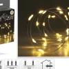 Lyskæde sølv-wire 100 LED