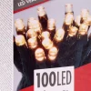 Lyskæde varm hvid 100 LED