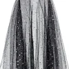 Magisk kappe til pige, sort