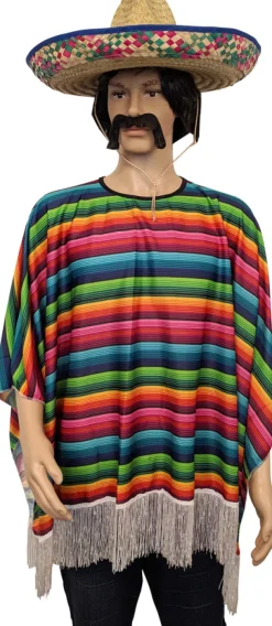 Mexicansk poncho, regnbue