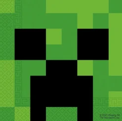 Minecraft servietter 20-pak