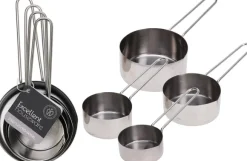 Måleske sæt 60, 80, 125, 250 ml