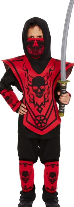 Ninja kostume 10-12 år