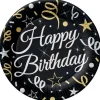 Paptallerken Happy Birthday 6-pk