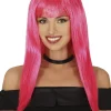 Paryk lang, pink