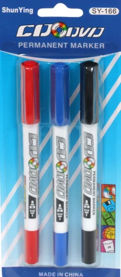 Permanent marker dobb. 3-pk