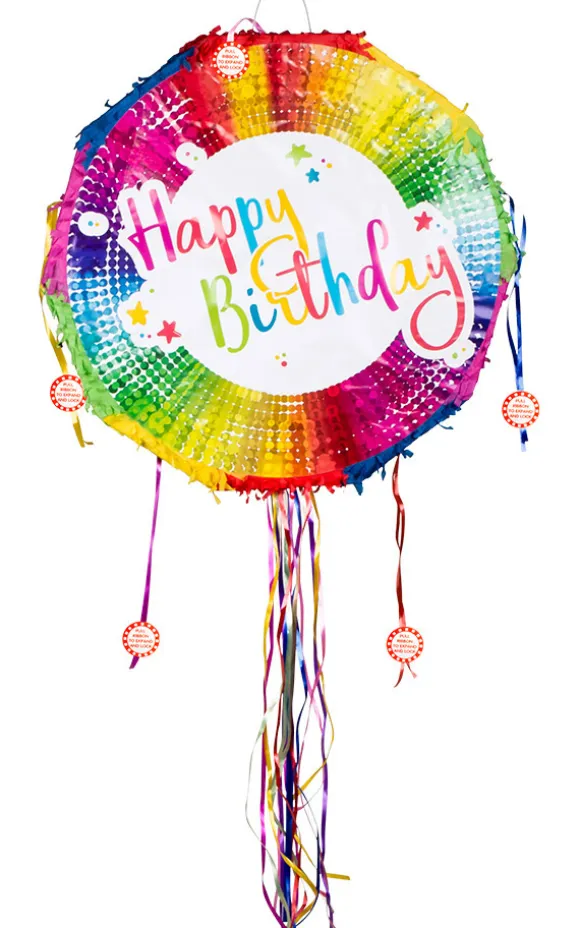 Pinata Happy Birthday 44x44x9 cm