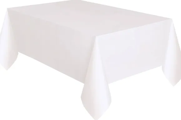 Plastikdug hvid 137x274 cm
