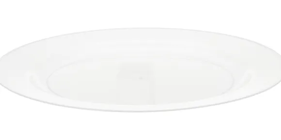Plastik tallerkner 23 cm, 4-pak