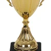 Pokal på fod 20 cm, guld