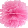 Pompom papir 35 cm pink