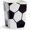 Popcorn bæger fodbold 6-pak