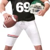 Quarterback kostume onesize