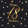Servietter Happy 18 Birthday