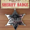 Sherif stjerne, metal