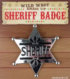 Sherif stjerne, metal
