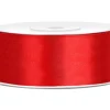 Silkebånd rød 25 mm x 25 m
