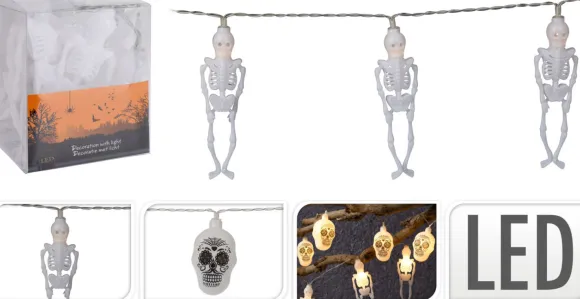 Skelet/Day of Dead lyskæde