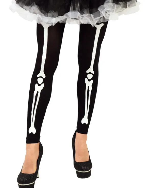 Skelet leggings, one size