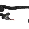 Slange 75 cm, gummi, sort