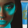 Sminke UV/Neon blå 10 ml
