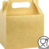 Snackbox 14x9,5x12 cm, brun