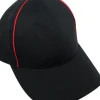 Sort cap røde striber, barn