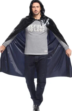 Sort kappe fx til superhelt