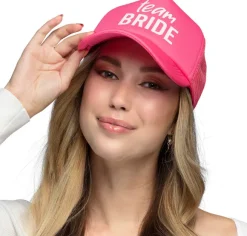 Team Bride cap, pink