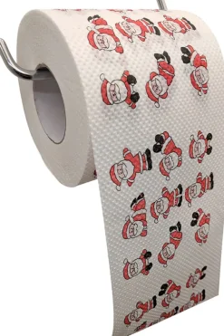 Toiletpapir med julemænd