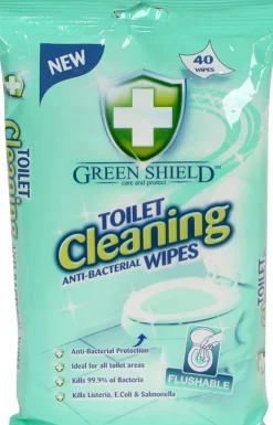 Toilet wipes anti-bakt 40pk