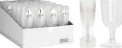 Vinglas 160 ml plast 4-pak