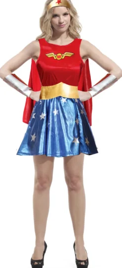 Wonderhero girl kostume, M